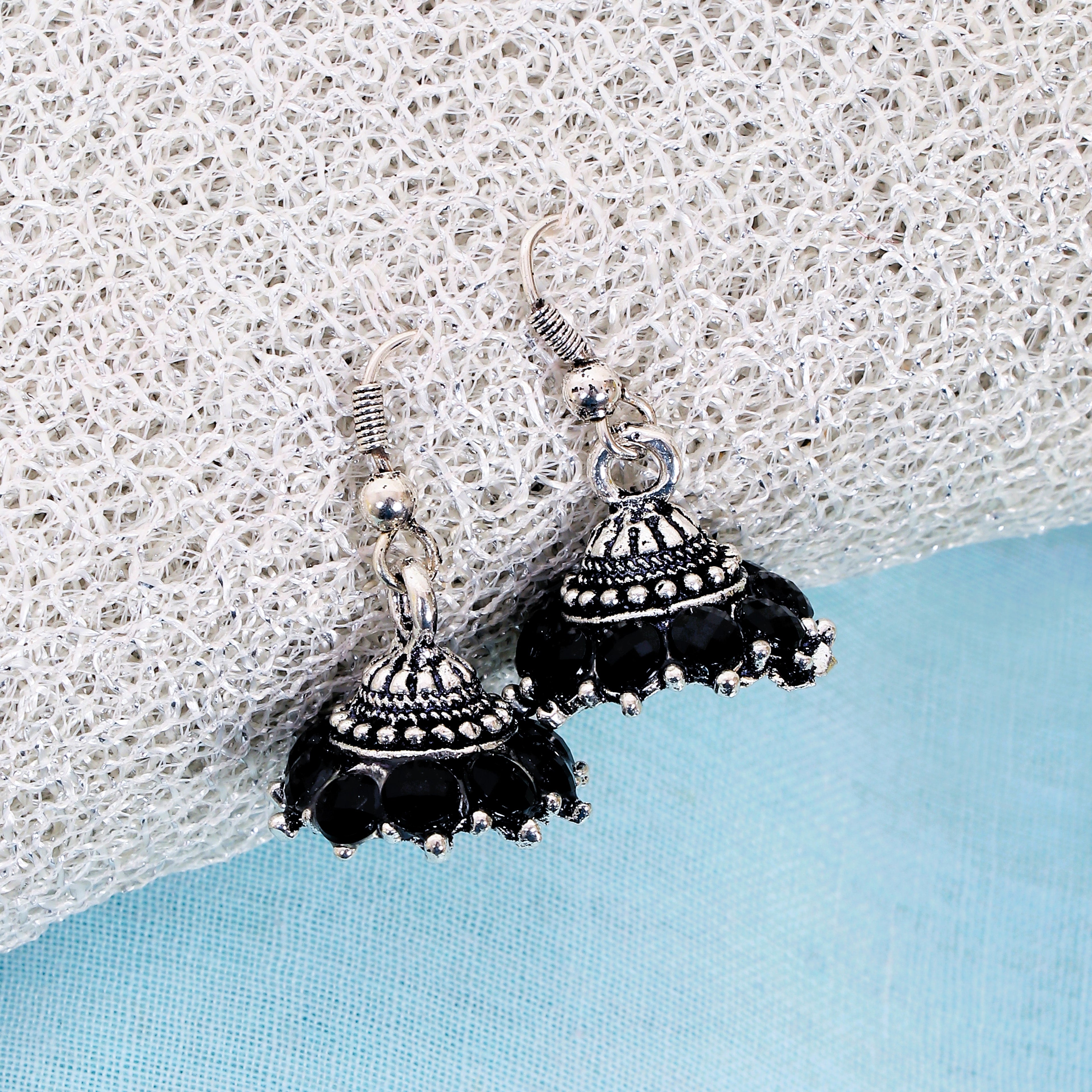 Blue Jhumka
